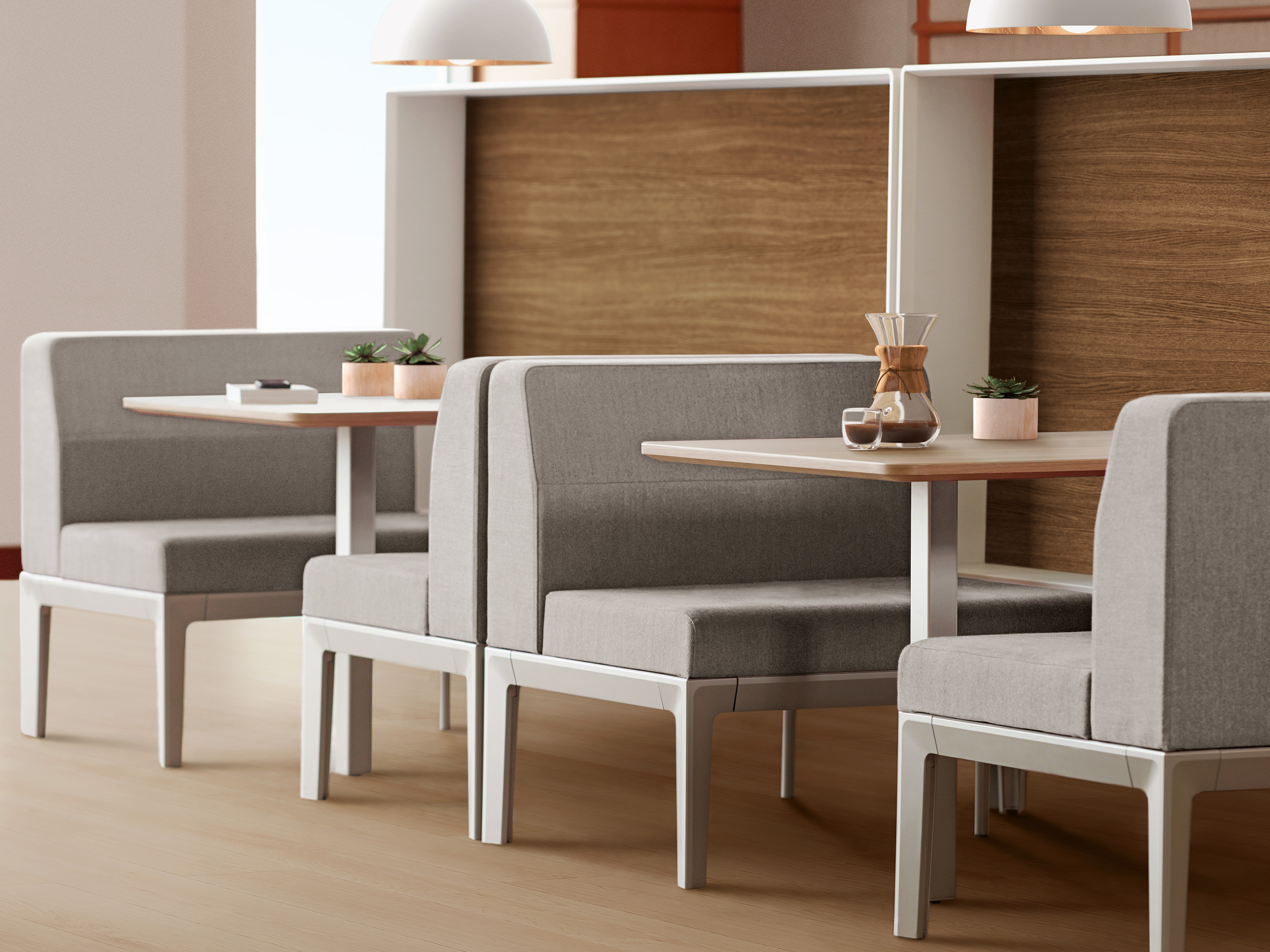 Steelcase Regard booth seating